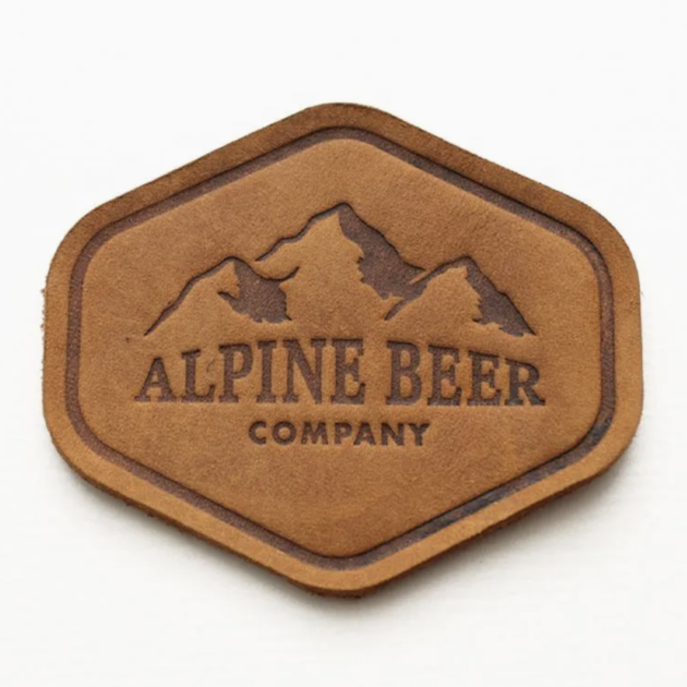 Engraved Leather Patches