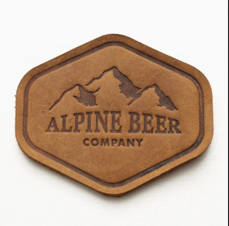 Engraved Leather Patches
